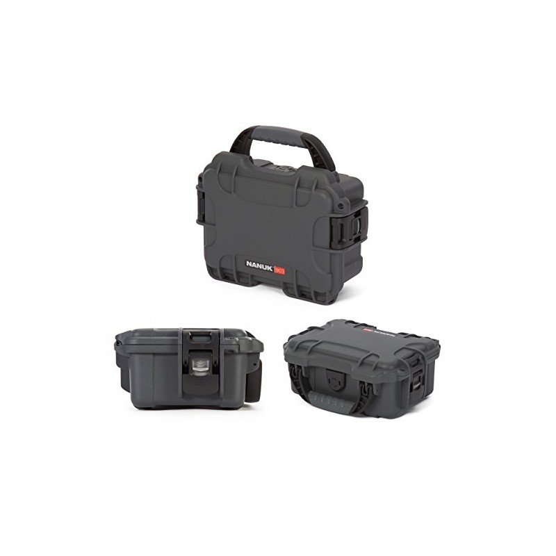 Nanuk 903 Waterproof Hard Case with Foam Insert - Graphite