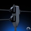 Maximm Cable 5 Ft 360° Rotating Flat Plug Extension Cord/Wire,