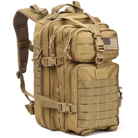 Military Tactical Assault Pack Backpack Army Molle Bug Out Bag Backpacks Small Rucksack for Outdoor Hiking Camping Trekking Hunting Brown