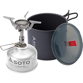 SOTO Amicus Gas Stove with New River Pot