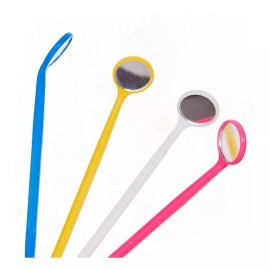 Mafab 4 Espejo Lash O Dental  Extension De Pestañas Plástico Full