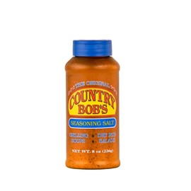 Country Bob's Seasoning Salt (8oz Bottle) - PACK OF 2