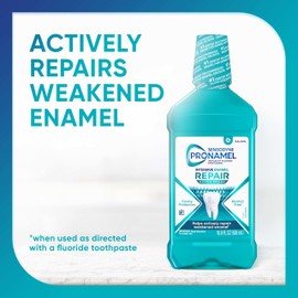 Sensodyne Pronamel Intensive Enamel Repair Alcohol-Free Mouthwash to Help Actively Repair Enamel and Protect Against Cavities, Extra Fresh, 16.9 fl oz (3 Pack)