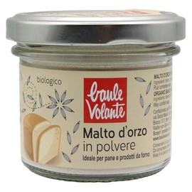 Baule volante Polvere di malto d'orzo biologico - Migliora la lievitazione e dona una crosta dorata - Ideale per pane, pizza e dolci fatti in casa