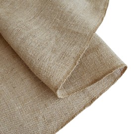 Shatex Natural Burlap Roll,14inch x 30ft High Density Burlap Fabric for Craft Projects,Table Runners,Weddings Decor,Christmas Decorations