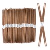 Sbirdbao 100 pairs Disposable Bamboo Chopsticks Separated With Paper Band