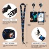 Amabro Butterfly Lanyards with ID Holder, Retractable Badge Reel with