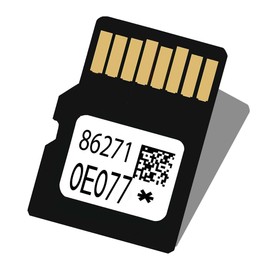 2025 Maps Updated 86271 0E077 Navigation SD Card Compatible with Toyota