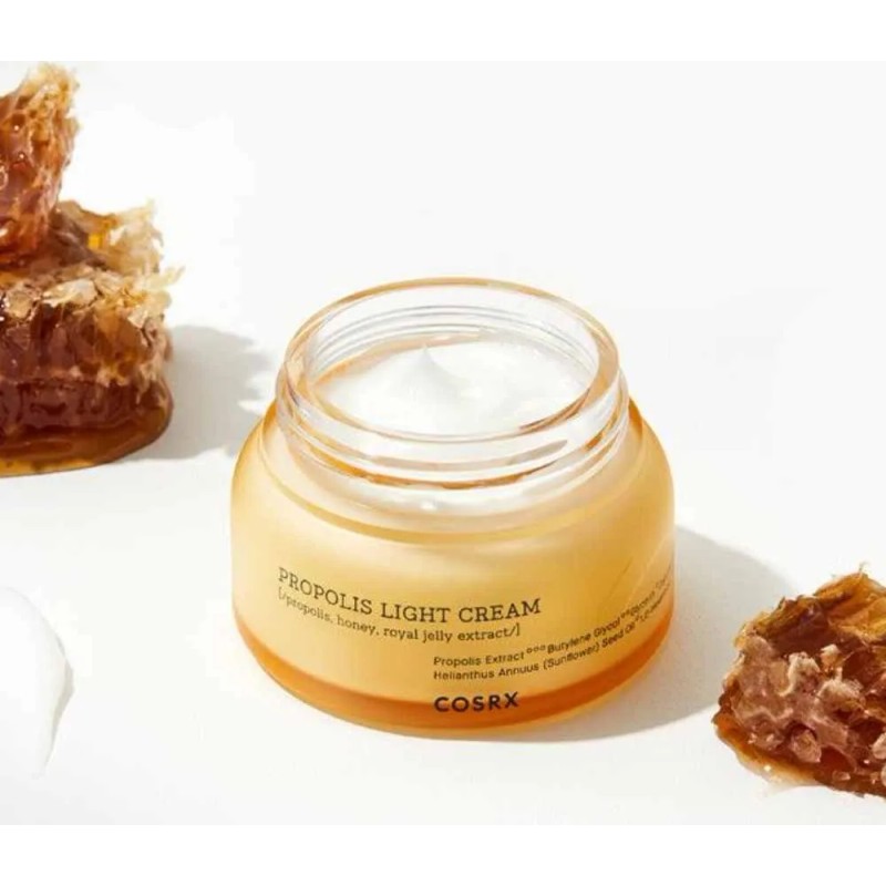Cosrx Propolis Light Cream 65 ml hidratante con 64.5 propleo