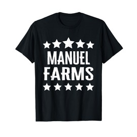 Manuel Farms Family Reunion Squad First Last Name T-Shirt