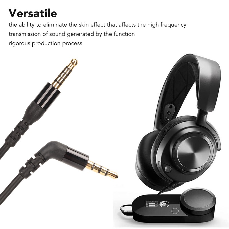 3.5mm Headphone Cable 4.9ft Replacement Headphone Sound Cable for SteelSeries