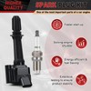 Set of 4 Ignition Coil Pack Spark Plug Compatible with