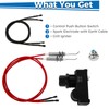 ETERMETA Grill Igniter, Spirit Ignitor Replacement, Push Button Control Switch