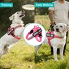 MUMUPET Service Dog Harness, No Pull Reflective Adjustable with Handle,