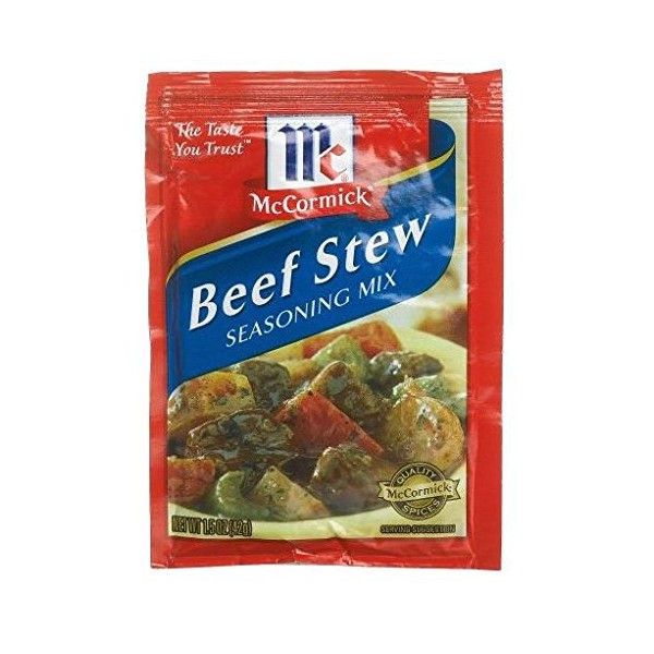 McCormick Beef Stew Seasoning Mix (Pack of 4) 1.5 oz Packets