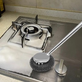 Steel Wool Scrubber - High-Density Polishing Stainless Steel Scrubbing Pads | Scouring Pads for Pots Cookers Tableware Sinks Range Hoods