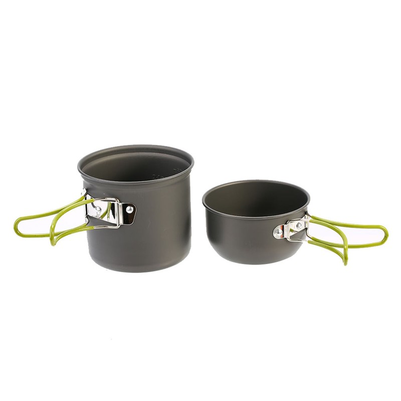 Compact Aluminium Alloy Pot Set Foldable Handgrip with Storage Bag