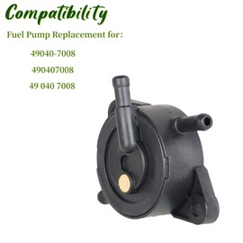 Timunr 49040-7008 490407008 - Bomba de combustible de repuesto para Kawasaki FR691V FR730V FS481V FS541V FS600V