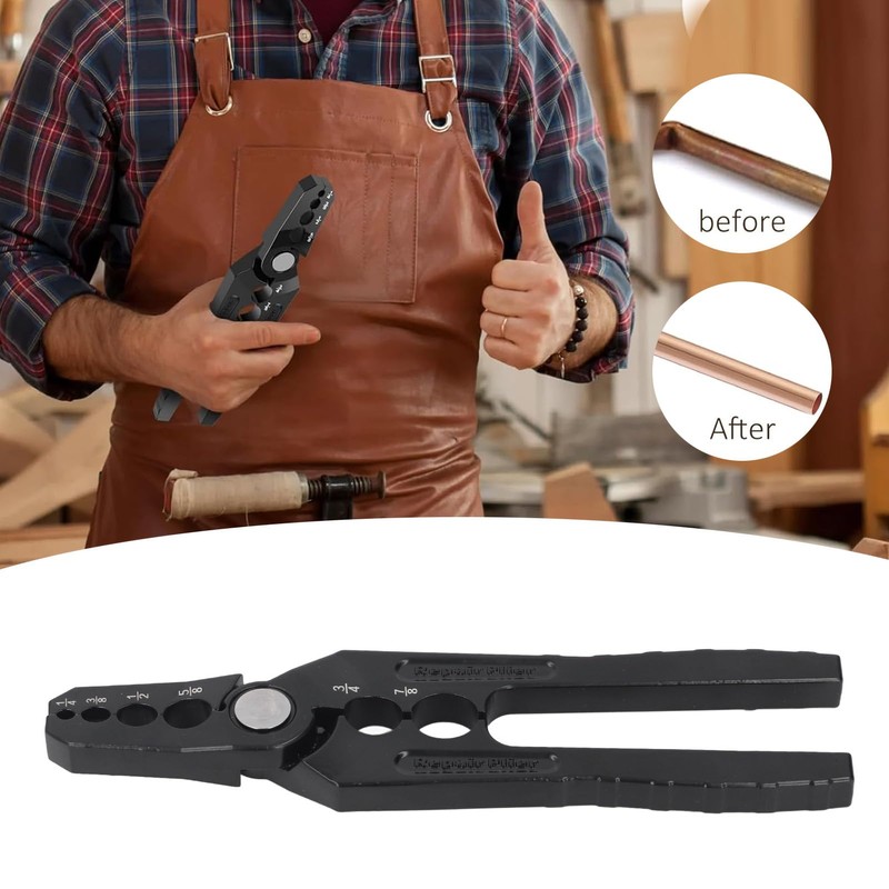 Generic Manual Copper Tube Rounder, Copper Pipe Repair Pliers 6
