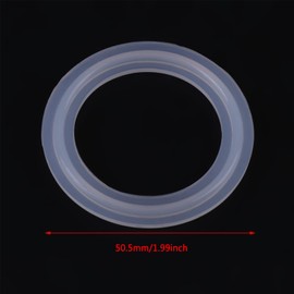 10Pcs Silicone Replacement Gasket, 1.5 Inch Silicone Seals Rings Airtight Silicone Replacement Gasket for Jars LeakProof Canning Fitting Seals