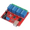 KIMISS Smart USB Switch Controller - 4-Channel 12V PC Relay