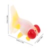 KICHOUSE Realistic Plastic Goldfish Simulation for Educational Artificial Fish Tank