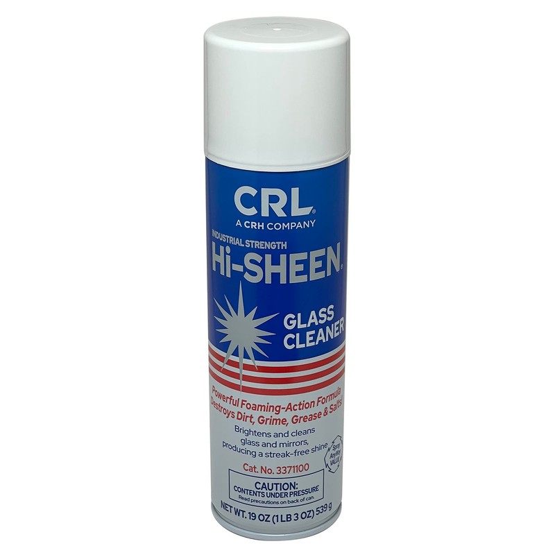 CRL SOMACA Hi-SHEEN Glass Cleaner - 19 oz Can by
