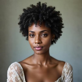 PHOCAS 20'' 3Packs Short Curly Crochet Braids Wand Curl Crochet Hair for Black Women - 12MM #1B Natural Black