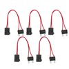 5Pcs Car Fuse Holder Connector Mini Heavy Duty Wire Extension