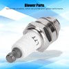 AUNMAS Pack of 5 Spark Plugs, Iron Trimmer Spark Plug