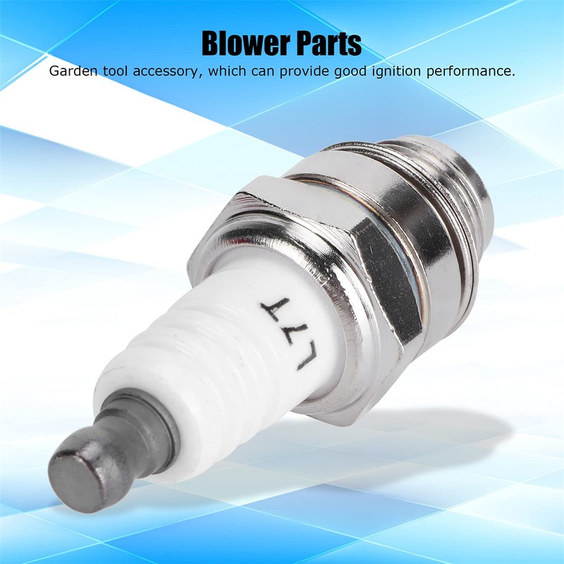 AUNMAS Pack of 5 Spark Plugs, Iron Trimmer Spark Plug