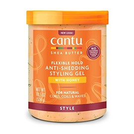 CANTU Shea Butter Flexibler Halt Anti-Shedding Styling Gel mit Honig 524g