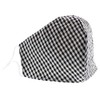 Zac's Alter Ego Checkered Gingham Print Face Mask/Cover