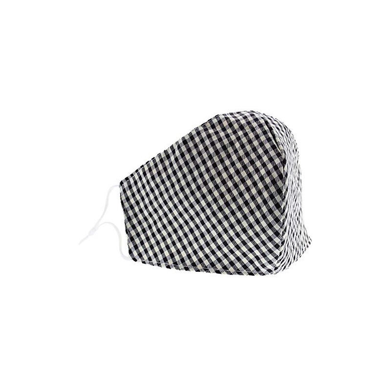 Zac's Alter Ego Checkered Gingham Print Face Mask/Cover