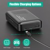 JYJZPB LP-E6N Battery Charger Case, 2-Pack LP-E6 Batteries Compatible with