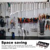 HSUYUN Screwdriver Holder, 21 Holes Pliers Organiser, Carbon Steel Pliers