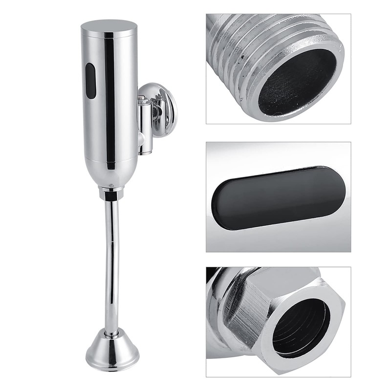 Automatic toilet flusher, Touchless Urinal Flush Valve, Toilet Flush Valve,