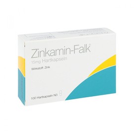 Zinc Fireplace Falk 15 mg Hard Capsules Pack of 100
