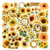 Bric Dodo Pack of 50 Sunflower Stickers Car Laptop Phone