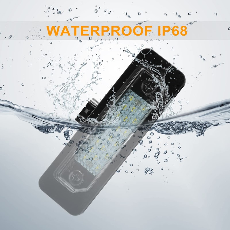 NEIFILES LED License Plate Light Tag Light Compatible with Ford