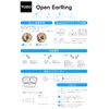 TOZO OpenEarRing (Black)