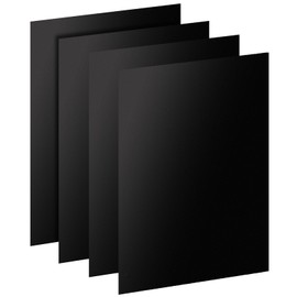 4Pcs BBQ Mats, Universal Oven Liners for Bottom of Fan Assisted Ovens, Reusable, Washable, Non Stick for Charcoal or Gas Grills.