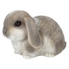 Figuren Shop GmbH Garden Figure Rabbit Grey - Weatherproof &