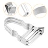 Ciieeo 2pcs Stainless Steel Potato Peeler Essential Kitchen Tool for
