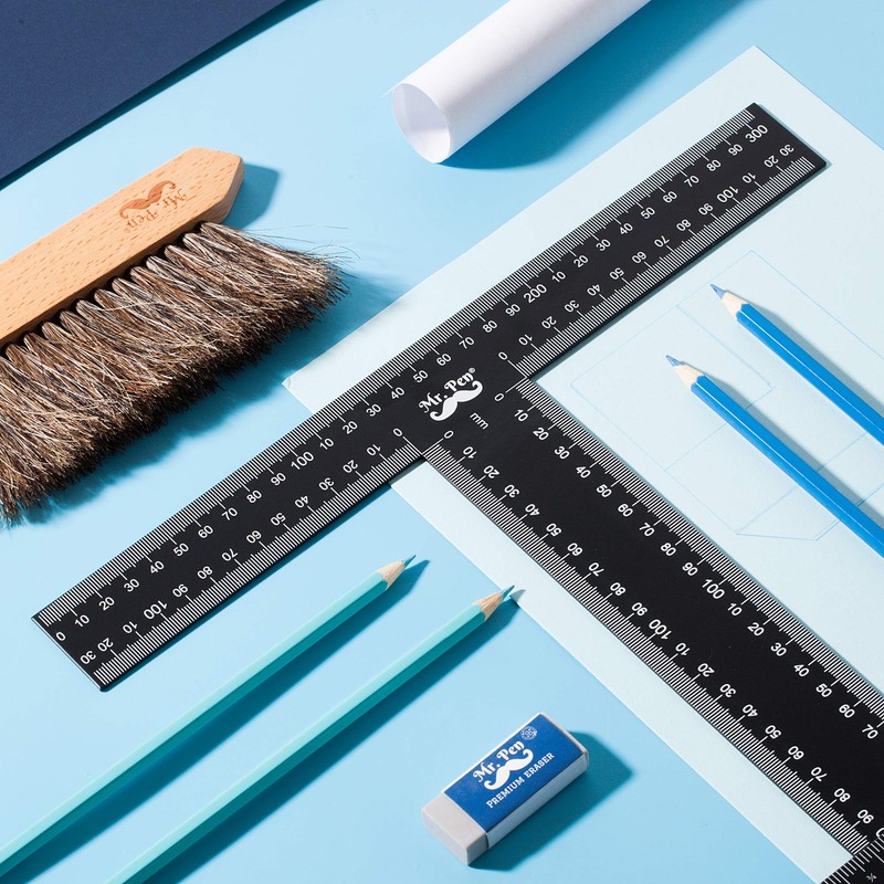 Mr. Pen - T Square, T Ruler, 45 cm, Metal,