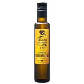 Texas Hill Country Olive Co Miller's Blend Extra Virgin Olive Oil - Cold Pressed EVOO Gourmet Olive Oil - Rich & Robust - Perfect for Dressing & Dipping - Award Winning & Made in Texas (8.5 oz)
