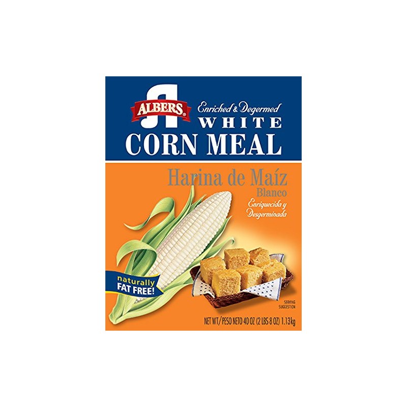 Albers White Corn Meal 40oz (Pack of 4)