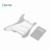 Electric Guitar Pickguard Set with Back Plate Screws Pick Guard