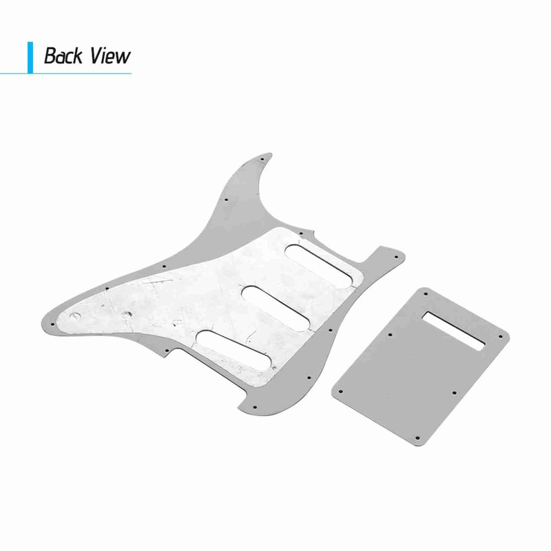Electric Guitar Pickguard Set with Back Plate Screws Pick Guard