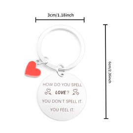 Kolovki Valentines Gifts For Him Her,Couple Keyring,Valentine Gift, Gifts For Him,Valentine'S Gifts For Him,Love Gifts For Him,Valentines Presents For Him,Gifts For Couple,Boyfriend Gift,
